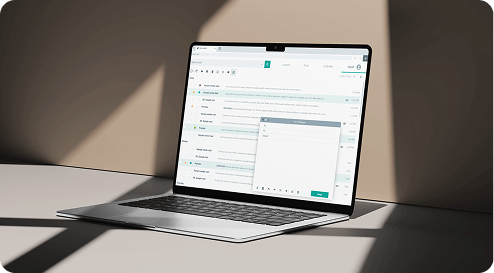 Aplikacioni prozor na računaru sa naslovom blog post-a
