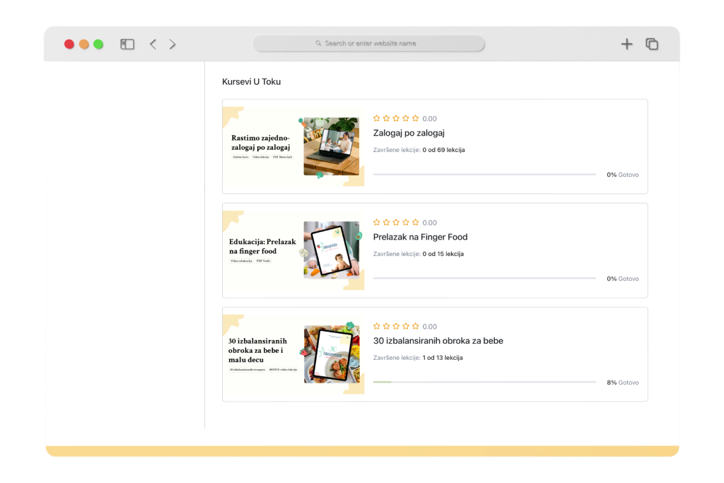 NutriKid web shop i edukativna platforma
