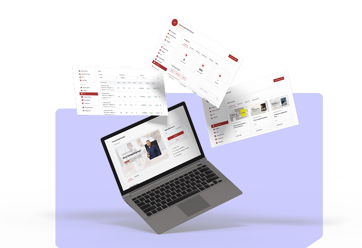 Prikaz online platforme — kursevi, prodaja i admin panel