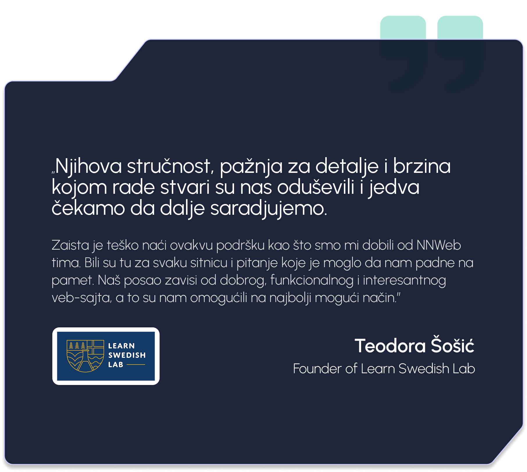 Teodora Šošić recenzija